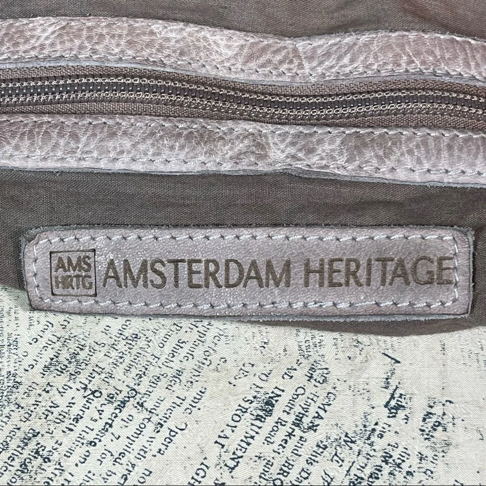 Amsterdam Heritage Tan Leather Hobo Bag Full Grain Artisan Shoulder Purse